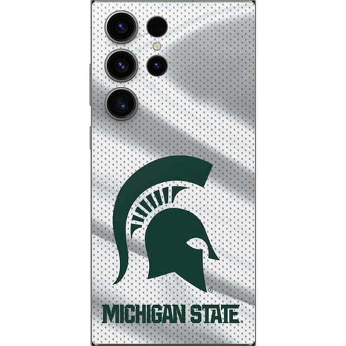 Michigan State University Spartans Jersey Galaxy S25 Ultra Skin